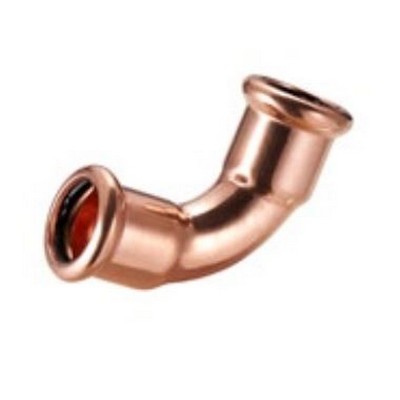 Picture of 28mm Copper M Profile Pressfit 90° Female Elbow. EPDM seal. WRAS