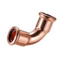 Picture of 108mm Copper M Profile Pressfit 90° Female Elbow. EPDM seal. WRAS