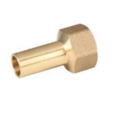 Picture of 15mm x ½" Copper Female BSPP Adaptor Insert. WRAS