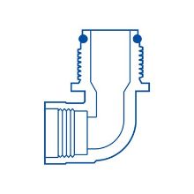 Picture of Rain Bird Swing Joint ACME Outlet Elbow 1½"