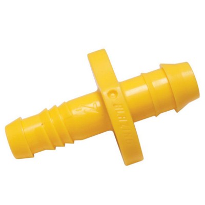 Picture of Blazing SBDC1 Spiral Barb Fitting x 17mm Barb Adaptor (yellow)