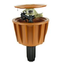 Picture of Perrot Triton-S WT ¾" FC/PC Block impact sprinkler #4.0 Noz. No Valve. Brown.