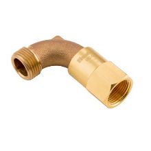 Picture of Hunter ¾" Brass Hose Swivel Elbow for Quick Coupling Valve