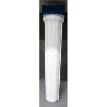 Picture of Aqua Standard 20" Two Piece Plastic Filter Housing with White Body. 1'' BSPF