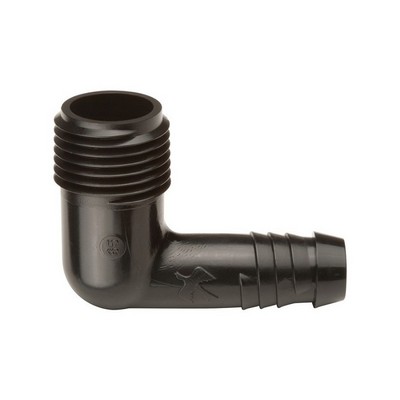 Picture of Rain Bird SBE-050 barb fitting ½" male x Barb Elbow