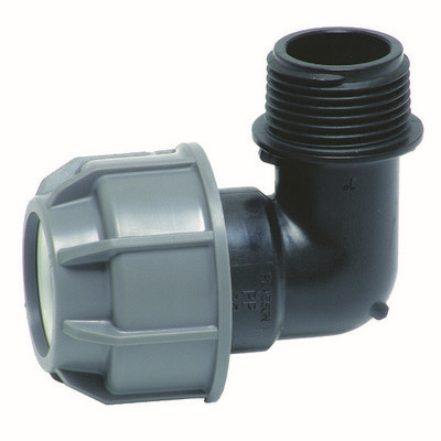 Picture of 20mm x ¾" BSP Plasson Agrifit 90° Elbow with Threaded Male Offtake