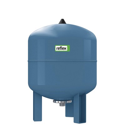 Picture of Reflex DE 33 litre vertical Pressure Vessel with 1" SS flange. 10 Bar