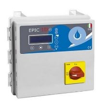 Picture of EPIC 1 400/3/50Hz single pump control panel. 0.55-7.5kw 2-15 amps 24 VAC Relay