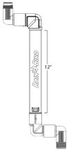 Picture of Rain Bird Triple Swing Joint 1½" BSP x 1½" ACME x 12" length extra inlet elbow
