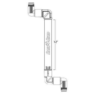 Picture of Rain Bird Swing Joint 1½" ACME/ACME 12" length extra inlet elbow