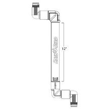 Picture of Rain Bird Swing Joint 1" ACME/ACME 12" length, extra inlet elbow