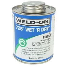 Picture of Weld-On Wet 'R Dry 725 PVCu Cement / Solvent Glue - 500ml