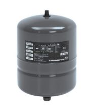 Picture of Grundfos GT-H-8-V 8 litre vertical Pressure Vessel (diaphragm type). 10 Bar ¾"
