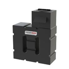 Picture of 500 litre CAT5 Type AB tank with weir. L:1200 W:720 H:1600mm Black 1½" BSPM WRAS