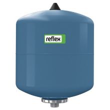 Picture of Reflex DE 25 litre vert. pipe mount Pressure Vessel with ¾" SS flange. 10 Bar