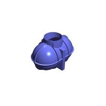 Picture of Poly Puratank 1800 litre Underground Tank. L:2090 W:1260 H:1360mm. Del EXTRA