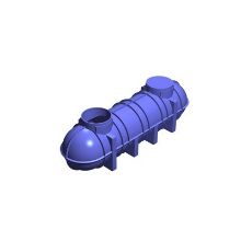 Picture of Poly Puratank 4400 litre Underground Tank. L:4520 W:1260 H:1360mm. Del EXTRA