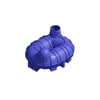 Picture of Poly Puratank 6800 litre Underground Tank. L:3510 W:2710 H:1725mm. Del EXTRA