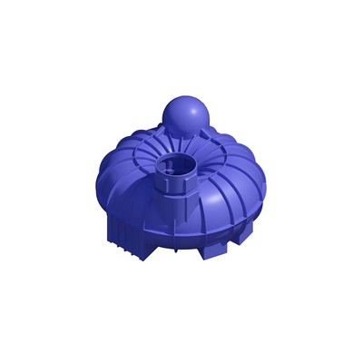 Picture of Poly Puratank 6800 Twin Neck Underground Tank. L:3510 W2710 H1725mm Del EXTRA