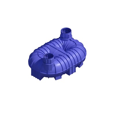 Picture of Poly Puratank 8400  Twin Neck Underground Tank. L:4010 W2710 H1725mm Del EXTRA